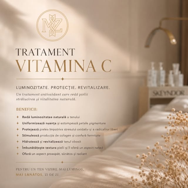 Material editorial Maison Zai pentru tratamentul cu vitamina C